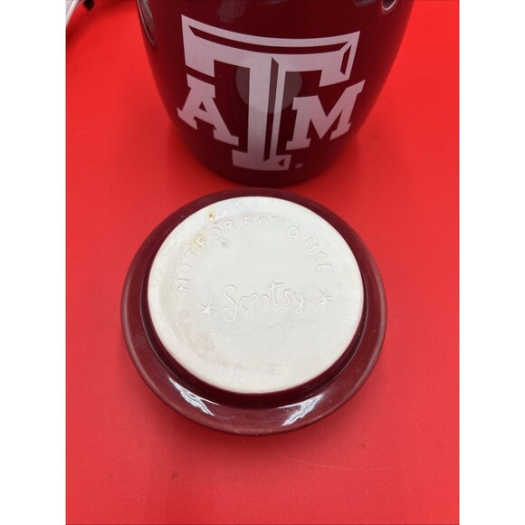 Scentsy Campus Collection Texas A&M Aggies University Candle Wax Warmer - Picture 2 of 5